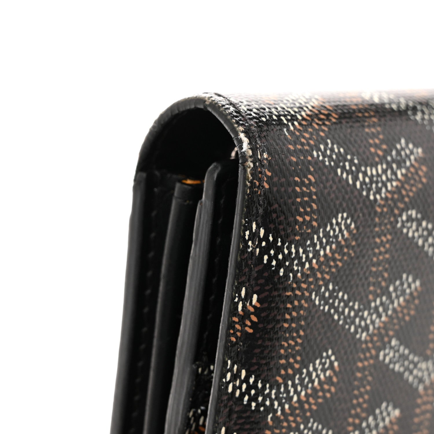 Goyardine Varenne Long Wallet Black