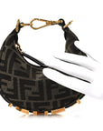 Fabric Jacquard FF 1974 Nano FNDIgraphy Hobo Charm Tobacco Moro