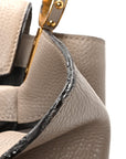 Taurillon Capucines MM Galet