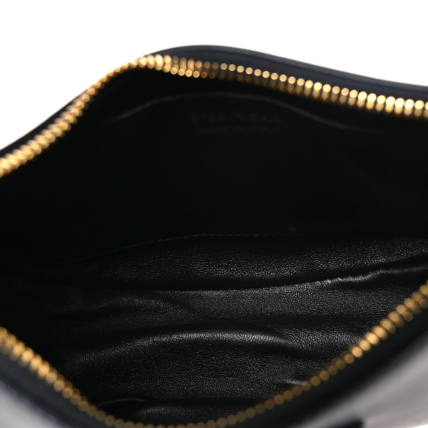 Soft Calfskin Arque Shoulder Bag Black
