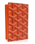 Goyardine Saint Pierre Card Holder Orange