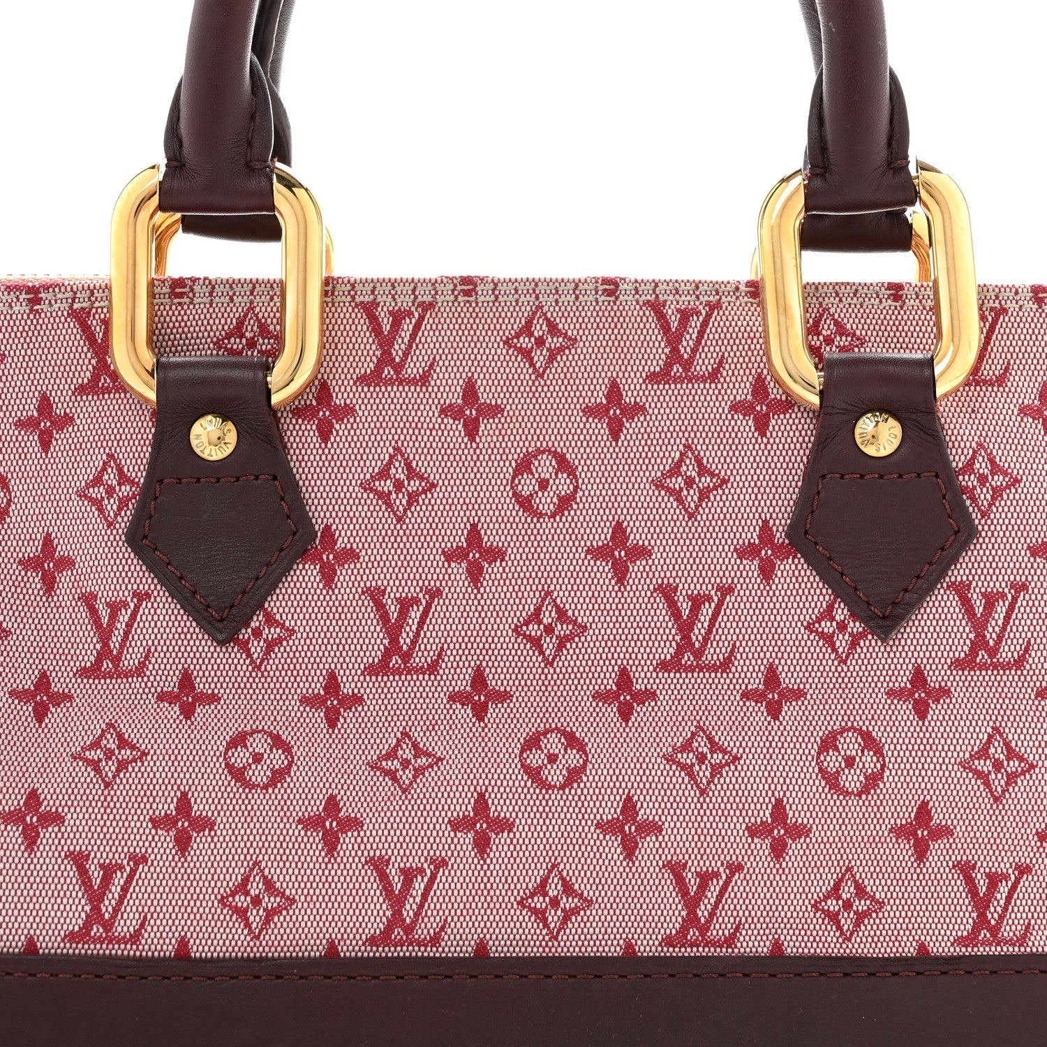 Mini Monogram Alma Long Cherry