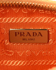 Re-Nylon Saffiano Re-Edition 2005 Shoulder Bag Amber