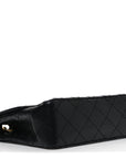 Caviar Quilted Mini Square Flap Black