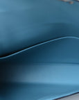 Madame Calfskin Kelly Elan Bleu du Nord