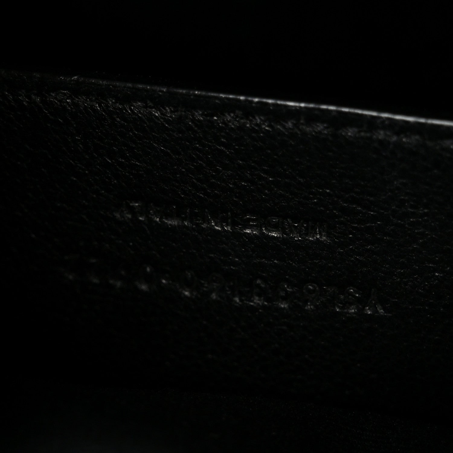 Crinkled Calfskin Matelasse Monogram Baby Niki Chain Satchel Black