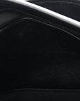 Calfskin Matelasse Monogram Microstud Medium Niki Chain Satchel Black