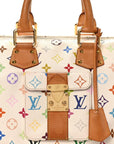Monogram Multicolor Speedy 30 White