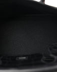 Togo Matte Alligator Birkin Touch 30 Black
