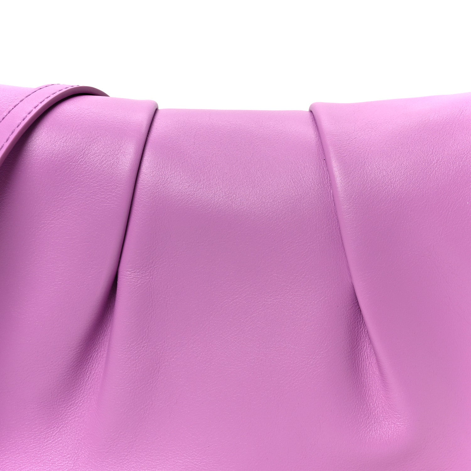 Shiny Nappa Calfskin Paseo Satchel Rockrose