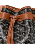 Goyardine Petit Flot Black Gold