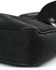 Re-Nylon Saffiano Re-Edition 2005 Shoulder Bag Black