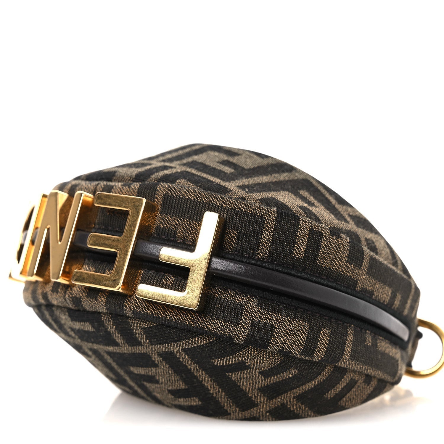 Fabric Jacquard FF 1974 Nano FNDIgraphy Hobo Charm Tobacco Moro