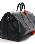 Damier Cobalt Race Keepall Bandouliere 55