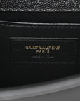 Grain De Poudre Small Classic Monogram Kate Satchel Black