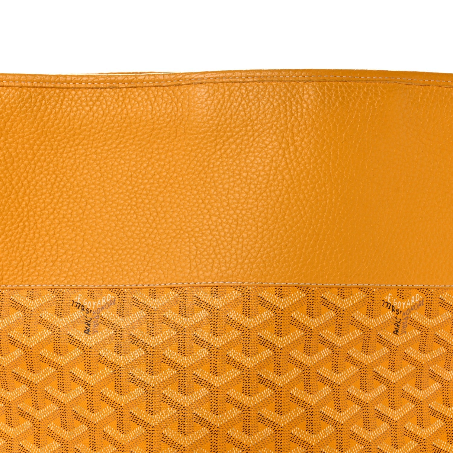 Goyardine Grenadines Hobo Yellow