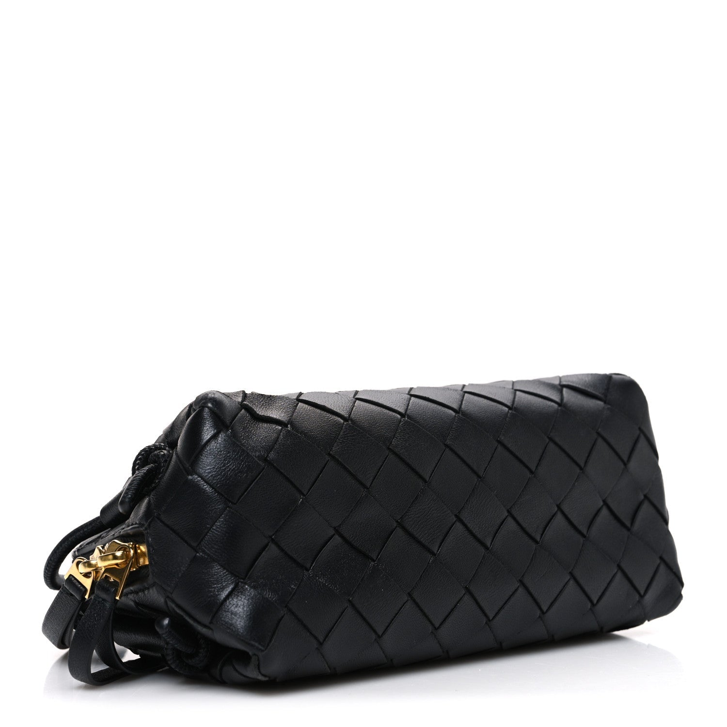 Nappa Intrecciato Concert Pouch Black