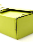 Vitello King FF Lines Embossed Baguette Soft Trunk Wasabi
