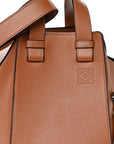 Calfskin Medium Hammock Shoulder Bag Tan