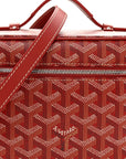 Goyardine Muse Vanity Case Red