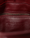 Nappa Maxi Intreccio Padded Cassette Crossbody Bag Barolo