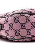 Monogram Multicolor Matelasse Diagonal Small GG Marmont Chain Shoulder Bag Pink Blue