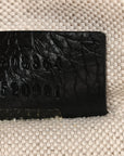 Pebbled Calfskin Small Soho Disco Bag Black