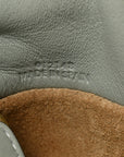 Calfskin Mini Flamenco Knot Clutch Ash Grey
