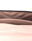 Nappa Matisse FF Embossed Nano Baguette Charm Rosa Quarzo