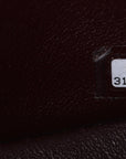 Caviar Quilted Small Double Flap Black