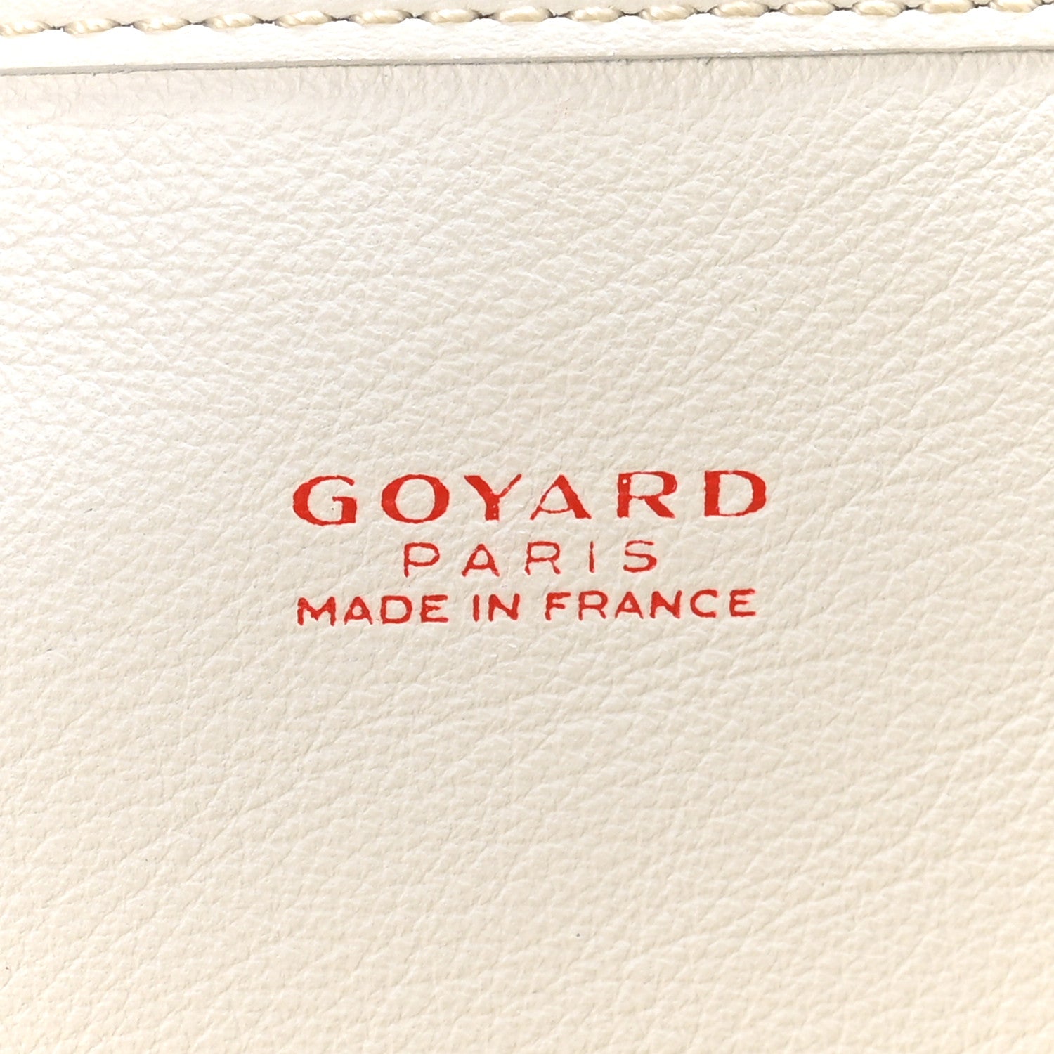 X PEANUTS Goyardine Reversible Anjou GM White