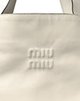 Soft Calf Hobo Bag White