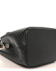 Calfskin Nanogram Embossed Neonoe BB Black