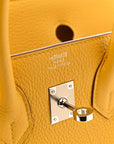 Togo Birkin 25 Jaune Ambre