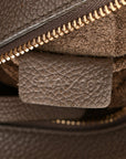 Soft Grained Calfskin Small Belt Cabas Phantom Taupe