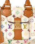 Monogram Multicolor Speedy 30 White