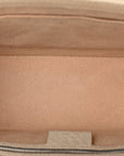 GG Supreme Monogram Small Queen Margaret Top Handle Bag White
