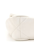 Lambskin Quilted Medium CHNL 19 Flap White