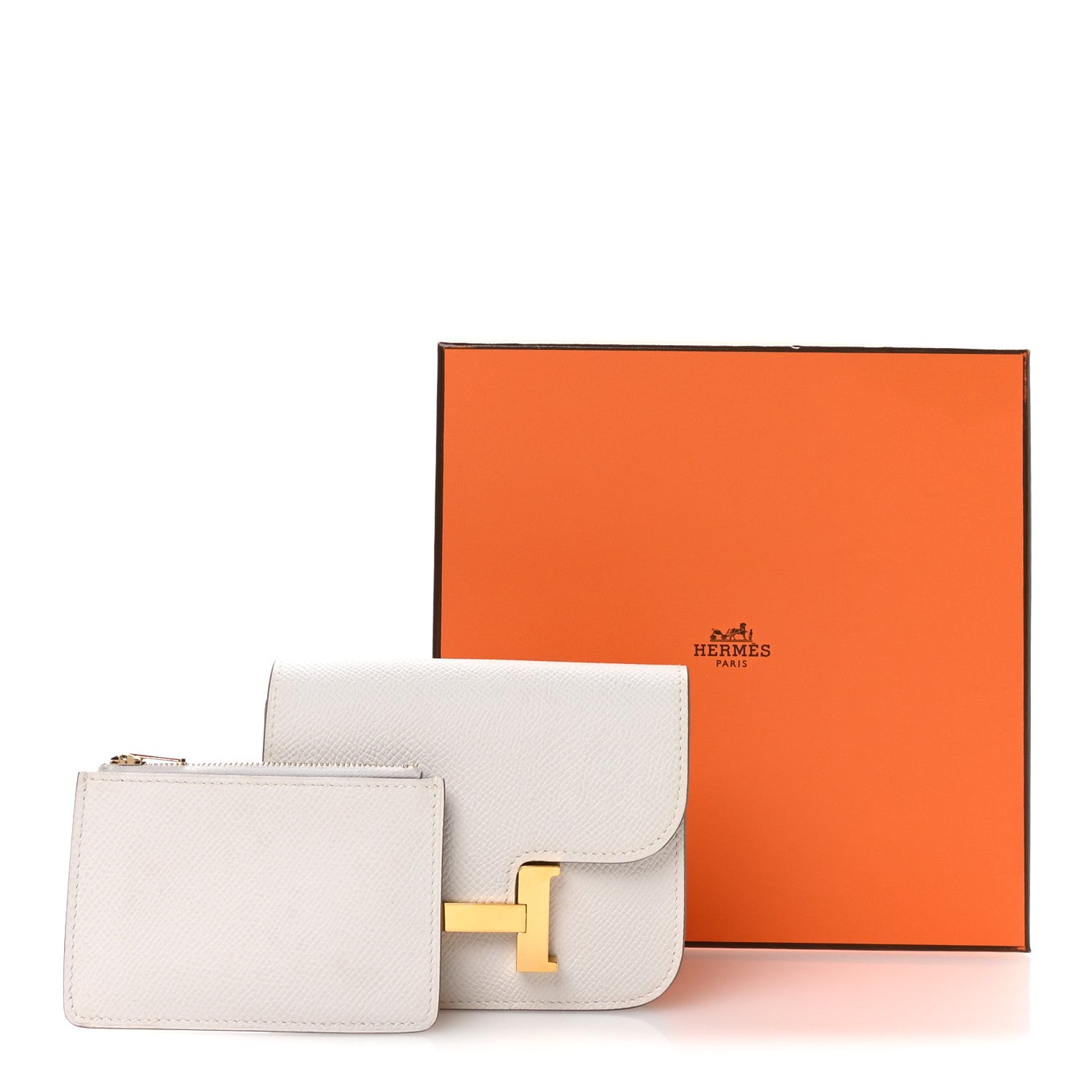 Epsom Constance Slim Wallet Gris Pale