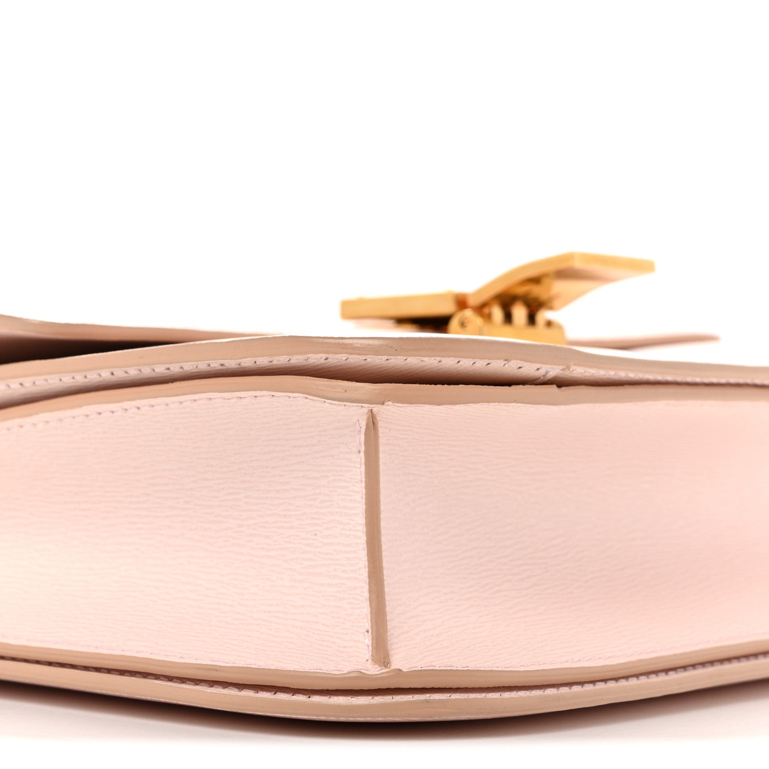Liege Calfskin Medium Classic Box Flap Bag Pale Pink