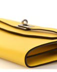 Epsom Kelly Wallet To Go Jaune De Naples