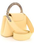 Taurillon Snakeskin Mini Capucines Banane