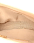Lambskin Quilted Medium CHNL 19 Flap Dark Beige