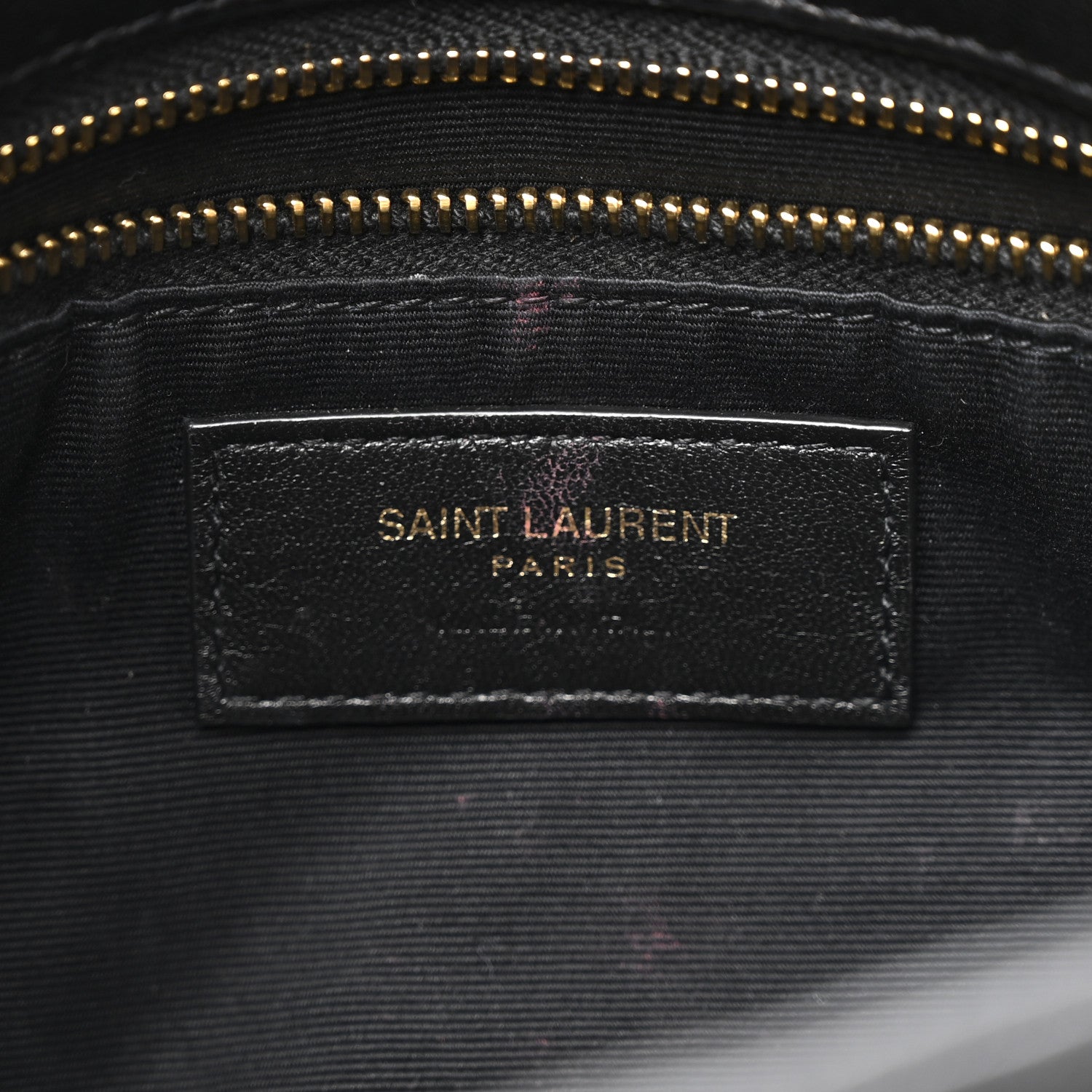 Lambskin Quilted Toy Loulou Puffer Monogram Chain Satchel Black