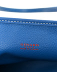 Goyardine Reversible Mini Anjou Sky Blue