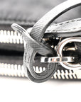 Re-Nylon Saffiano Re-Edition 2000 Double Zip Crossbody Bag Black