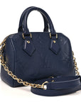 Empreinte Monogram Giant Speedy Bandouliere 20 Navy