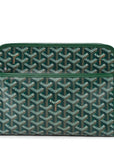 Goyardine Jouvence Toiletry Pouch MM Green