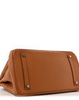 Taurillon Novillo Sea Surf and Fun Birkin 35 Toffee