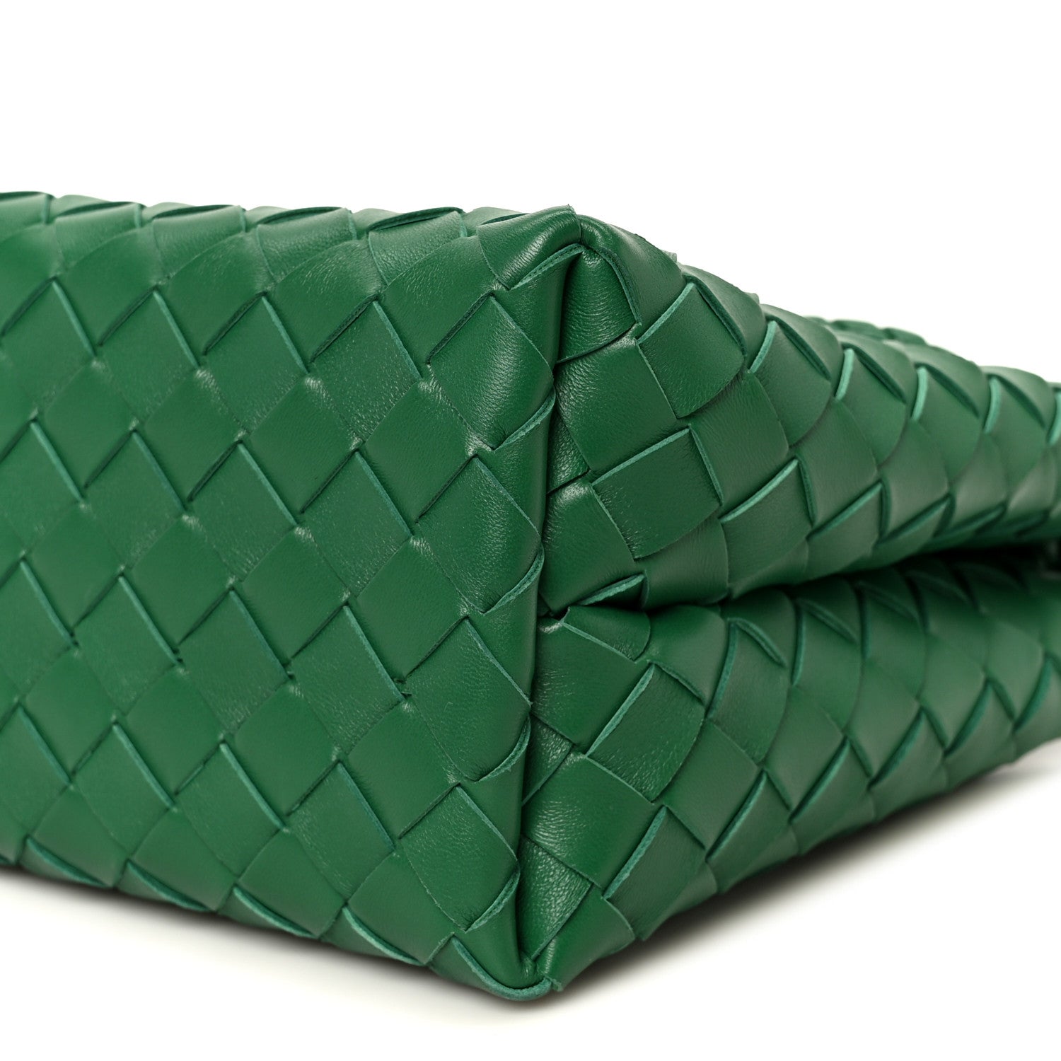 Nappa Intrecciato Small Andiamo Shoulder Bag Jungle